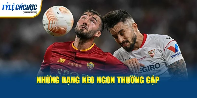 Những dạng kèo ngon thường gặp